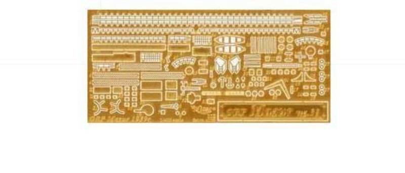 Torpedoboot Mazur Ätzsatz Set mit Resinteilen von Mirage Hobby