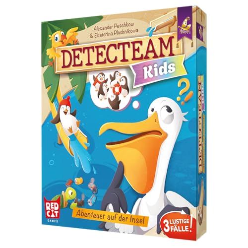 Mirakulus | Detecteam: Kids – Abenteuer auf der Insel | Rätselspiel für 2-4 Spieler ab 6 Jahren | Deutsch von Mirakulus