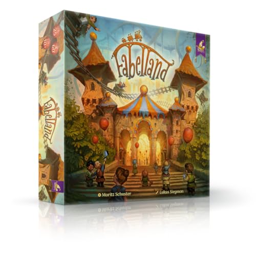 Mirakulus | Fabelland: Baue deinen märchenhaften Freizeitpark | Familienspiel für 2-5 Spieler| Deutsch von Mirakulus