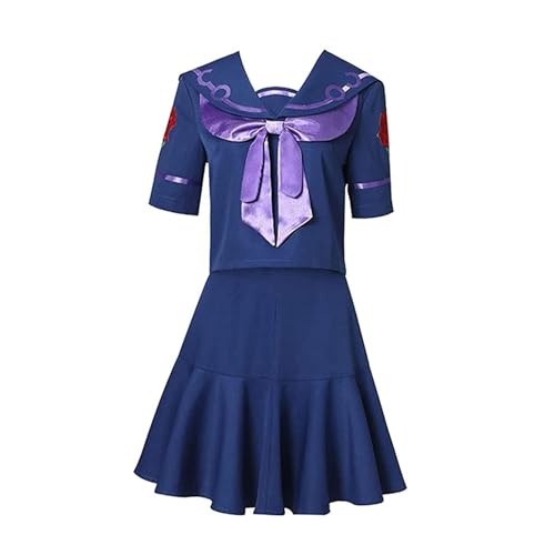 Mirodo Yamagishi Yukako Cosplay Kostüm Anime Matrosenanzug Frauen Schuluniform Komplettes Outfit,Blue-L von Mirodo