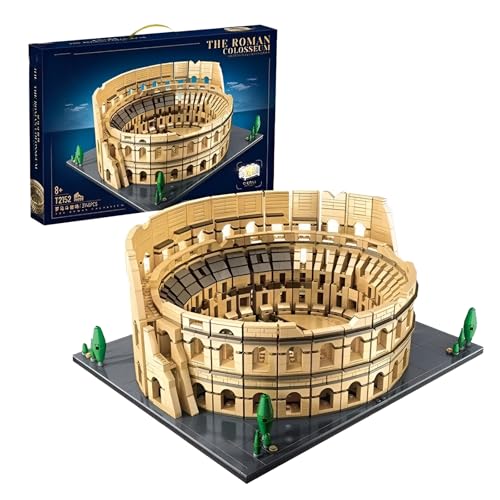 MirthMakers Colosseum Building Block Set - 3146PCS Altes Rom Architektur Ziegelsteine Kit, Architektur Landmark Collection Display Modell, City Street View, Home Dekor, Erwachsene, Sammler MirthMakers Colosseum Building Block Set - 3146PCS Altes Rom Architektur Ziegelsteine Kit, Architektur Landmark Collection Display Modell, City Street View, Home Dekor, Erwachsene, Sammler von MirthMakers