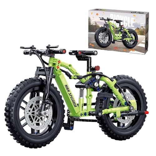 MirthMakers Grünes Mountainbike-Bausteine-Set – 244-teiliges Offroad-Fahrrad-Modell-Bauset, STEM-Lernspielzeug, Deko für Zuhause & Büro, Erwachsene & Kinder ab 6 Jahren MirthMakers Grünes Mountainbike-Bausteine-Set – 244-teiliges Offroad-Fahrrad-Modell-Bauset, STEM-Lernspielzeug, Deko für Zuhause & Büro, Erwachsene & Kinder ab 6 Jahren von MirthMakers