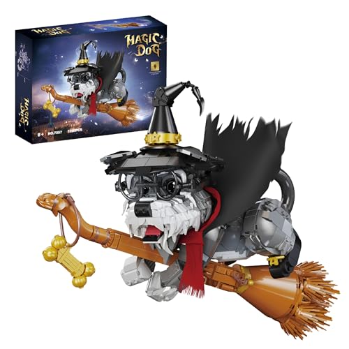 MirthMakers Magic Dog Bausteine-Set – 1298-teiliges Zauberhaustier-Set, Sammler-Modell für Tierfreunde, Deko für Zuhause, Büro, STEM-Lernspielzeug Erwachsene, Kinder ab 8 Jahren MirthMakers Magic Dog Bausteine-Set – 1298-teiliges Zauberhaustier-Set, Sammler-Modell für Tierfreunde, Deko für Zuhause, Büro, STEM-Lernspielzeug Erwachsene, Kinder ab 8 Jahren von MirthMakers