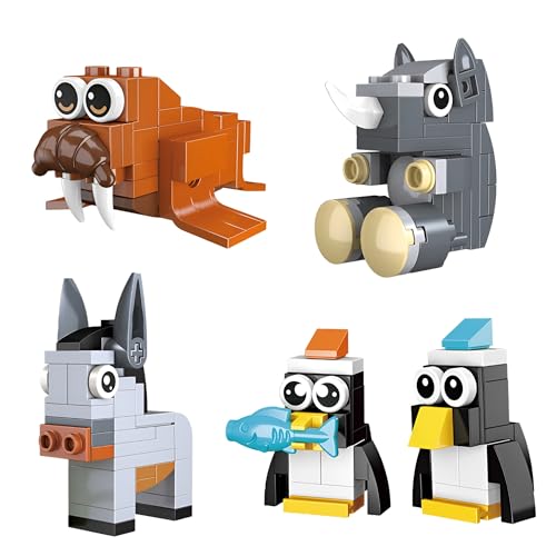 MirthMakers Niedliches Mini-Tier-Bausteine-Set – 151 Teile Bezauberndes Wildtier-Bausteine-Kit, STEM-Lernspielzeug, Wohnung-Büro-Deko, Klassenbelohnung, Erwachsene, Kinder Ab 6 Jahren MirthMakers Niedliches Mini-Tier-Bausteine-Set – 151 Teile Bezauberndes Wildtier-Bausteine-Kit, STEM-Lernspielzeug, Wohnung-Büro-Deko, Klassenbelohnung, Erwachsene, Kinder Ab 6 Jahren von MirthMakers