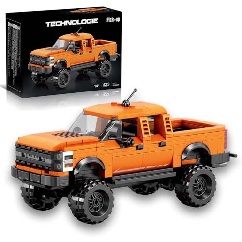 MirthMakers Offroad-Pickup-Truck-Bausatz – 423-teiliges Technik-Rennwagen-Bauset, Abenteuerfahrzeug-Modell, STEM-Lernspielzeug, Wohnaccessoire, Jungen und Männer ab 14 Jahren MirthMakers Offroad-Pickup-Truck-Bausatz – 423-teiliges Technik-Rennwagen-Bauset, Abenteuerfahrzeug-Modell, STEM-Lernspielzeug, Wohnaccessoire, Jungen und Männer ab 14 Jahren von MirthMakers
