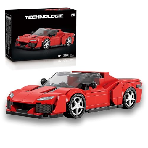 MirthMakers Rennwagen-Bausatz – 298-teiliges rotes Technik-Supercar-Bauset, Sammlermodell eines Sportwagens, Wohnaccessoire, STEM-Lernspielzeug, Jungen, Männer und Jugendliche ab 14 Jahren MirthMakers Rennwagen-Bausatz – 298-teiliges rotes Technik-Supercar-Bauset, Sammlermodell eines Sportwagens, Wohnaccessoire, STEM-Lernspielzeug, Jungen, Männer und Jugendliche ab 14 Jahren von MirthMakers