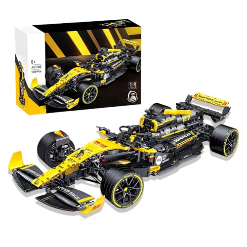 MirthMakers Technik F1 RS20 Rennwagen-Bausatz – 1650 Teile 1:8 Supercar-Bausatz für Erwachsene, Ausstellungsmodell, Dekoration für das Homeoffice, DIY-Technik-Geschenk für F1-Fans und Jungen MirthMakers Technik F1 RS20 Rennwagen-Bausatz – 1650 Teile 1:8 Supercar-Bausatz für Erwachsene, Ausstellungsmodell, Dekoration für das Homeoffice, DIY-Technik-Geschenk für F1-Fans und Jungen von MirthMakers