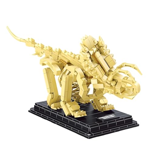 Skelett-Dinosaurier-Bausteine-Set – 496-teiliges Triceratops-Bausteine-Set, Idee für die Dekoration des Heimbüros, STEM-Lernspielzeug, Geburtstagsgeschenk für Erwachsene und Kinder ab 6 Jahren Skelett-Dinosaurier-Bausteine-Set – 496-teiliges Triceratops-Bausteine-Set, Idee für die Dekoration des Heimbüros, STEM-Lernspielzeug, Geburtstagsgeschenk für Erwachsene und Kinder ab 6 Jahren von MirthMakers