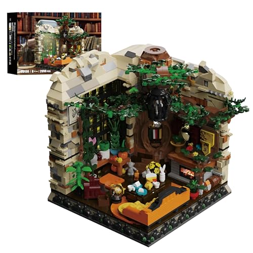 Zauberer-Gemeinschaftsraum-Bausatz – 2059-teiliges Bausatz-Set für die Innenausstattung der Zauberschule, Architekturmodell aus Film, Dekoration für Homeoffice, Kreatives Geschenk für Potter-Fans von MirthMakers