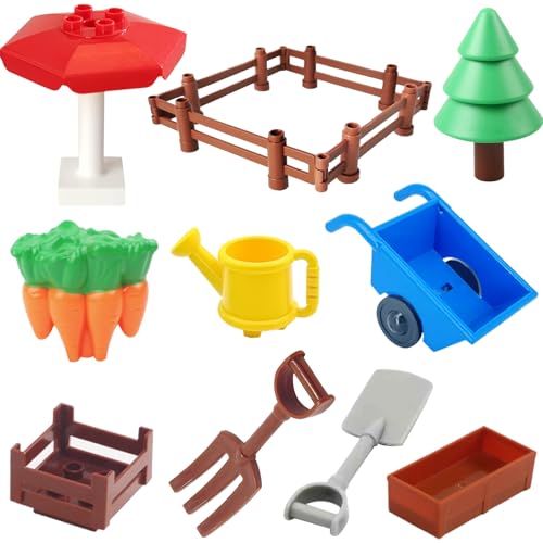 Mirthben Duplo Zubehör Set, Erweiterung mit Zäune, Bäume- & Möbeln | Kompatibel mit Allen DUPLO Steinen | Kreatives Bauen ab 3 Jahren Mirthben Duplo Zubehör Set, Erweiterung mit Zäune, Bäume- & Möbeln | Kompatibel mit Allen DUPLO Steinen | Kreatives Bauen ab 3 Jahren von Mirthben