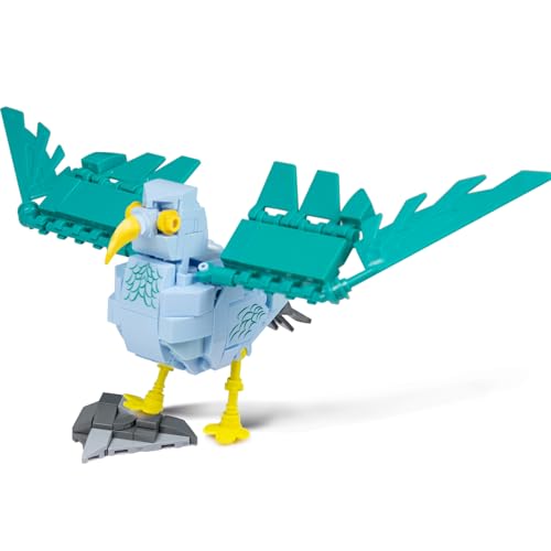 Mirthben Möwe Mini Bausteine Set, 164 Teile Steine Set -Vögel Modell Deko für Kinder & Erwachsene, Geschenk für Sammler und Vogelliebhaber von Mirthben