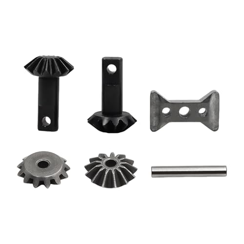 Genauigkeits-Auto-Differentialgetriebe-Set, einfache Installation, Stahlkomponenten, Genauigkeit gefrästes Metallgetriebe, geeignet für Fahrzeuge, geräuscharmes Modellauto-Teile Genauigkeits-Auto-Differentialgetriebe-Set, einfache Installation, Stahlkomponenten, Genauigkeit gefrästes Metallgetriebe, geeignet für Fahrzeuge, geräuscharmes Modellauto-Teile von Mirweon