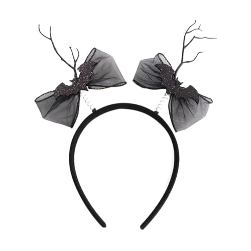 Haarreif für Erwachsene, Cosplay, Spinnen/Fledermausform, Haarreif, Make-up, Maskeraden, Party, Musik, Festivals, Rollenspiele, Kopfschmuck, Spinnen Stirnband für Damen, Halloween, Spinnen von Mirweon