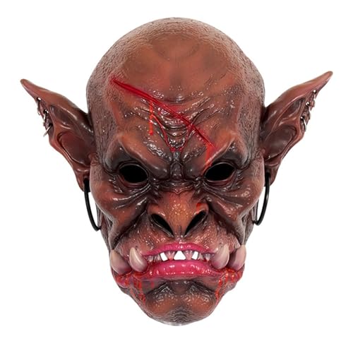 Horror Zombied Monsters Scary Walkings Dead Zombied Head Vampire Horror Halloween Cosplay Costumes Zombied von Mirweon