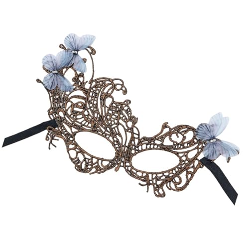 Maskerades Venezianerinnen halbes Gesicht Spitze Halloween Cosplay Party für Halloween Karneval Party Karneval für Frauen von Mirweon