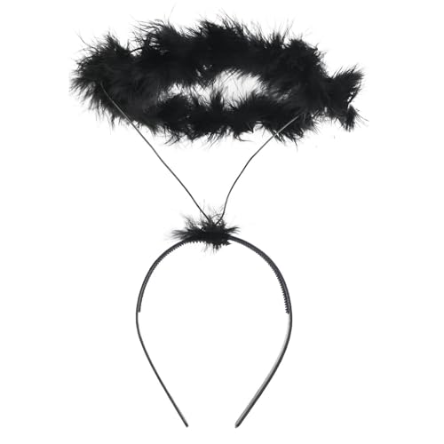 Mirweon Aureole Haarreif mit Tiermotiv, cooles Aureole-Cartoon-Haarband für Bühne, Kinder, Halloween-Kostüm, Haarschmuck Mirweon Aureole Haarreif mit Tiermotiv, cooles Aureole-Cartoon-Haarband für Bühne, Kinder, Halloween-Kostüm, Haarschmuck von Mirweon