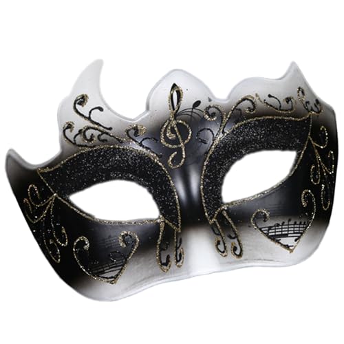 Mirweon Elegante glitzernde Augenmaske für Damen, Karneval, Venezianer, halbes Gesicht, für Maskerade, Party und Hochzeit, Event Mirweon Elegante glitzernde Augenmaske für Damen, Karneval, Venezianer, halbes Gesicht, für Maskerade, Party und Hochzeit, Event von Mirweon
