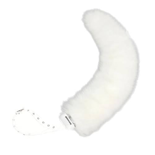 Mirweon Elektrisch beweglicher Füchsschwanz, Kunstfell, Wolf, Füchse, Katzen, Schwanz, Kostüm, Halloween, Cosplay, Kostüm, pelzige Füchse, Schwanz, Geschenke, Kunstpelze, Füchse, Schwanz Mirweon Elektrisch beweglicher Füchsschwanz, Kunstfell, Wolf, Füchse, Katzen, Schwanz, Kostüm, Halloween, Cosplay, Kostüm, pelzige Füchse, Schwanz, Geschenke, Kunstpelze, Füchse, Schwanz von Mirweon