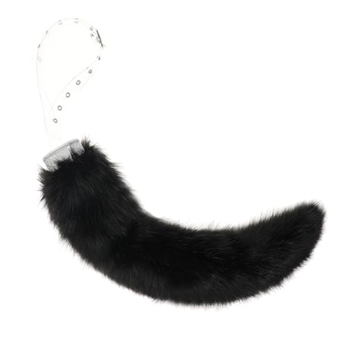Mirweon Elektrisch beweglicher Füchsschwanz, Kunstfell, Wolf, Füchse, Katzen, Schwanz, Kostüm, Halloween, Cosplay, Kostüm, pelzige Füchse, Schwanz, Geschenke, Kunstpelze, Füchse, Schwanz Mirweon Elektrisch beweglicher Füchsschwanz, Kunstfell, Wolf, Füchse, Katzen, Schwanz, Kostüm, Halloween, Cosplay, Kostüm, pelzige Füchse, Schwanz, Geschenke, Kunstpelze, Füchse, Schwanz von Mirweon
