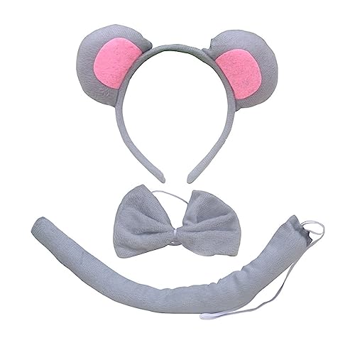 Mirweon Kostüm-Set, Ohren, Schwanz, Fliege, Tutu, Rock, Handschuhe, Tier-Kostüm, Zubehör für Halloween, Cosplay Mirweon Kostüm-Set, Ohren, Schwanz, Fliege, Tutu, Rock, Handschuhe, Tier-Kostüm, Zubehör für Halloween, Cosplay von Mirweon
