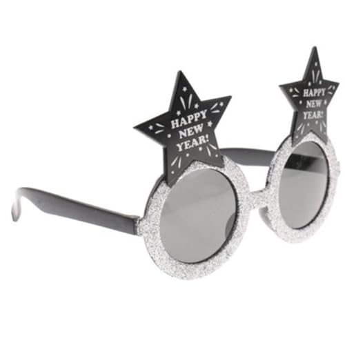 Mirweon Lustige Brille für das neue Jahr, Party-Verkleidungen, Accessoires für Kinder, Jungen, Mädchen, Weihnachten, Neujahr, Party Mirweon Lustige Brille für das neue Jahr, Party-Verkleidungen, Accessoires für Kinder, Jungen, Mädchen, Weihnachten, Neujahr, Party von Mirweon