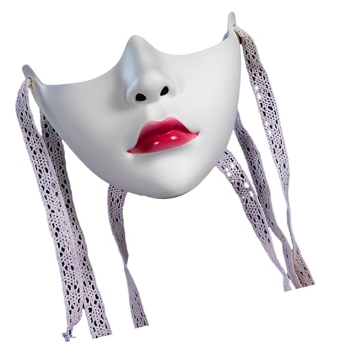 Mirweon Maskerade Halloween Halbgesicht Mechanische Flügel Maskeraden Zubehör für Männer Frauen Halloween Cosplay von Mirweon