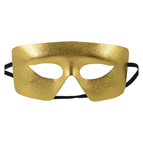 Mirweon Maskerade für Herren, halbes Gesicht, Themenparty, Flirten, Karneval, Halloween, Kostüme, Zubehör Mirweon Maskerade für Herren, halbes Gesicht, Themenparty, Flirten, Karneval, Halloween, Kostüme, Zubehör von Mirweon