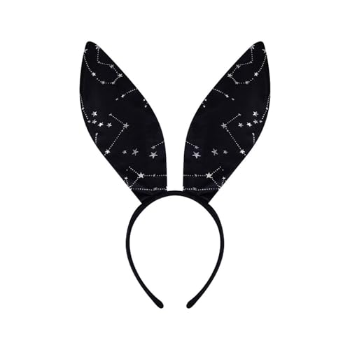 Mirweon Osterhasen-Kostüm-Set für Damen, Hasenohren, Stirnband, Kragen, Fliege, Manschetten, Hasenschwanz, Zubehör für Halloween-Party Mirweon Osterhasen-Kostüm-Set für Damen, Hasenohren, Stirnband, Kragen, Fliege, Manschetten, Hasenschwanz, Zubehör für Halloween-Party von Mirweon