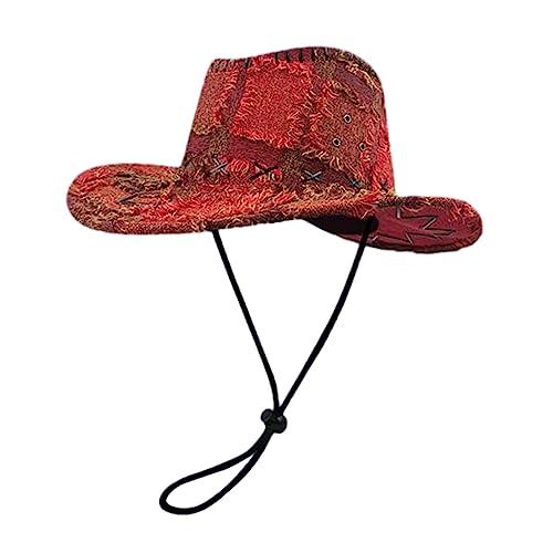 Mirweon Unisex süßer cooler Cowboyhut, Mehrzweck-Kopf-Ornament, Haushaltsbedarf für Kinder, Mädchen, Geburtstag, Urlaub, Leder Mirweon Unisex süßer cooler Cowboyhut, Mehrzweck-Kopf-Ornament, Haushaltsbedarf für Kinder, Mädchen, Geburtstag, Urlaub, Leder von Mirweon