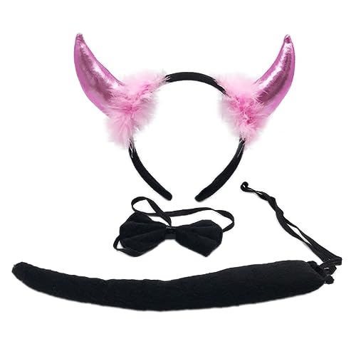 Teufelsohren Teufelshörner Dämonen Hörner Teufel Stirnband Halloween Zubehör Rot Frauen Mädchen Teufel Lustiges Kleid Cosplay Requisiten Halloween Teufel Kostüm Kits Inklusive Horn Stirnband Fliege Teufelsohren Teufelshörner Dämonen Hörner Teufel Stirnband Halloween Zubehör Rot Frauen Mädchen Teufel Lustiges Kleid Cosplay Requisiten Halloween Teufel Kostüm Kits Inklusive Horn Stirnband Fliege von Mirweon
