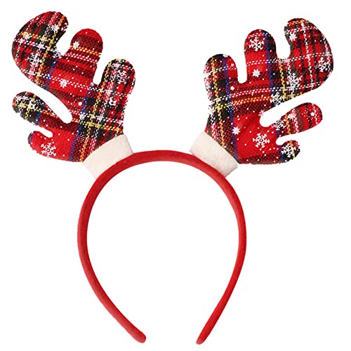Weihnachts-Haarreif, Cosplay-Kostüm, Bühnenauftritte, Stirnband, Partyzubehör, Kopfbedeckung, festliche Kleidung, Accessoires, Cosplay-Kostüme für Damen, Cosplay-Kostüme für Kinder und Mädchen von Mirweon