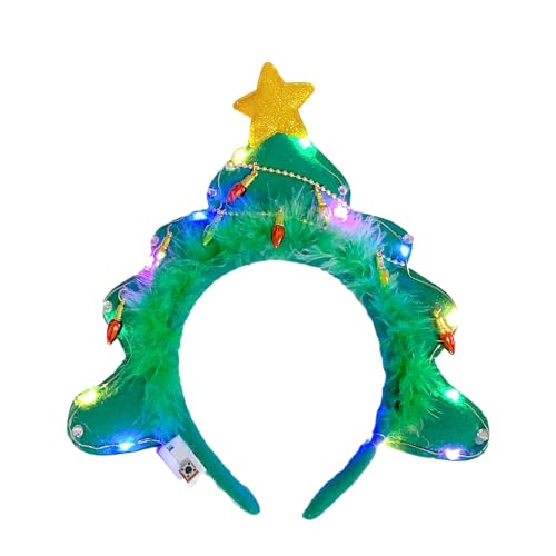 Weihnachts-Lametta-Haarreif, Festival, Haarreif, Party, Aufführungen, Kopfschmuck, Halloween, Party, Kostüm, Requisite, Uni Weihnachts-Lametta-Haarreif, Festival, Haarreif, Party, Aufführungen, Kopfschmuck, Halloween, Party, Kostüm, Requisite, Uni von Mirweon