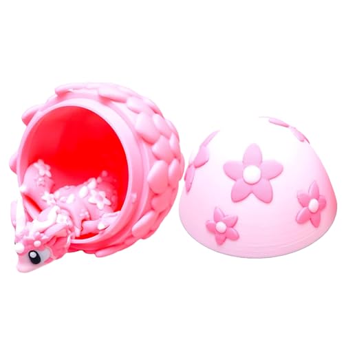 Misaakoeq 3D Ei | Lebensechtes Spielzeug | Bewegliches Tier Modell Deko Für Erwachsene Jugendliche Kinder | Deko Für Schreibtisch Auto & Zimmer von Misaakoeq