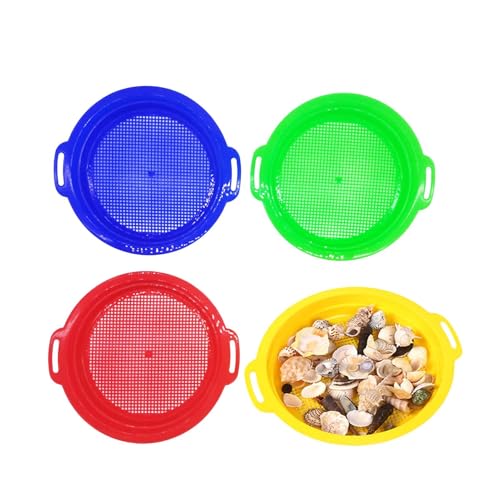 Sand Siebpfanne,Outdoor Strandspiel Sandspielzeug Sieb Für Kinder,Farbiger Sandsieb Sieb Mit Griff,Multifunktionales Gartenbildschirm Sieb,Sandsieb Strandsandsieb Für Partybevorzugungen,Park,Garten Sand Siebpfanne,Outdoor Strandspiel Sandspielzeug Sieb Für Kinder,Farbiger Sandsieb Sieb Mit Griff,Multifunktionales Gartenbildschirm Sieb,Sandsieb Strandsandsieb Für Partybevorzugungen,Park,Garten von Misaakoeq