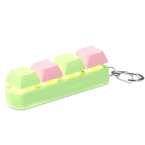 Misamo 1 STK Entspannungsspielzeug Keyboard Clicker Toy Keyboard Cube-Toy Mechanical Key Toy Button Stress Relief für Erwachsene Geschenke,D von Misamo
