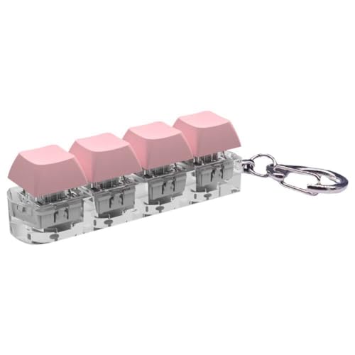 Misamo 1 STK. Dekompressions-Spielzeug Keyboard Clicker Spielzeug Keyboard Cube-Toy Mechanisches Key-Spielzeug Kunststoff Taste Stressabbau für Erwachsene Geschenke,A von Misamo