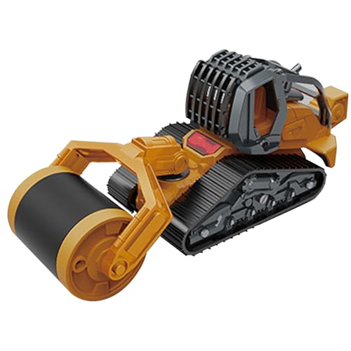 Kinder DIY Montage Auto Spielzeug, nehmen auseinander Engineering Truck Modell Bildungs Legierung BAU Fahrzeug mit Licht-und Soundeffekte für Kinder Mädchen Alter 3 4 5 6 7 8 (Street Roller) von Miskall