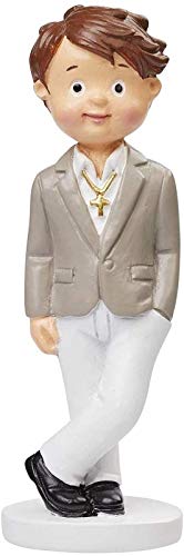 Deko-Figuren für Heilige Kommunion - Konfirmation & Firmung - Torten-Figur Kuchen-Aufsatz Tisch-Deko Dekoration Firmung Mädchen & Jungen (Junge im Anzug) Deko-Figuren für Heilige Kommunion - Konfirmation & Firmung - Torten-Figur Kuchen-Aufsatz Tisch-Deko Dekoration Firmung Mädchen & Jungen (Junge im Anzug) von Miss Lovely