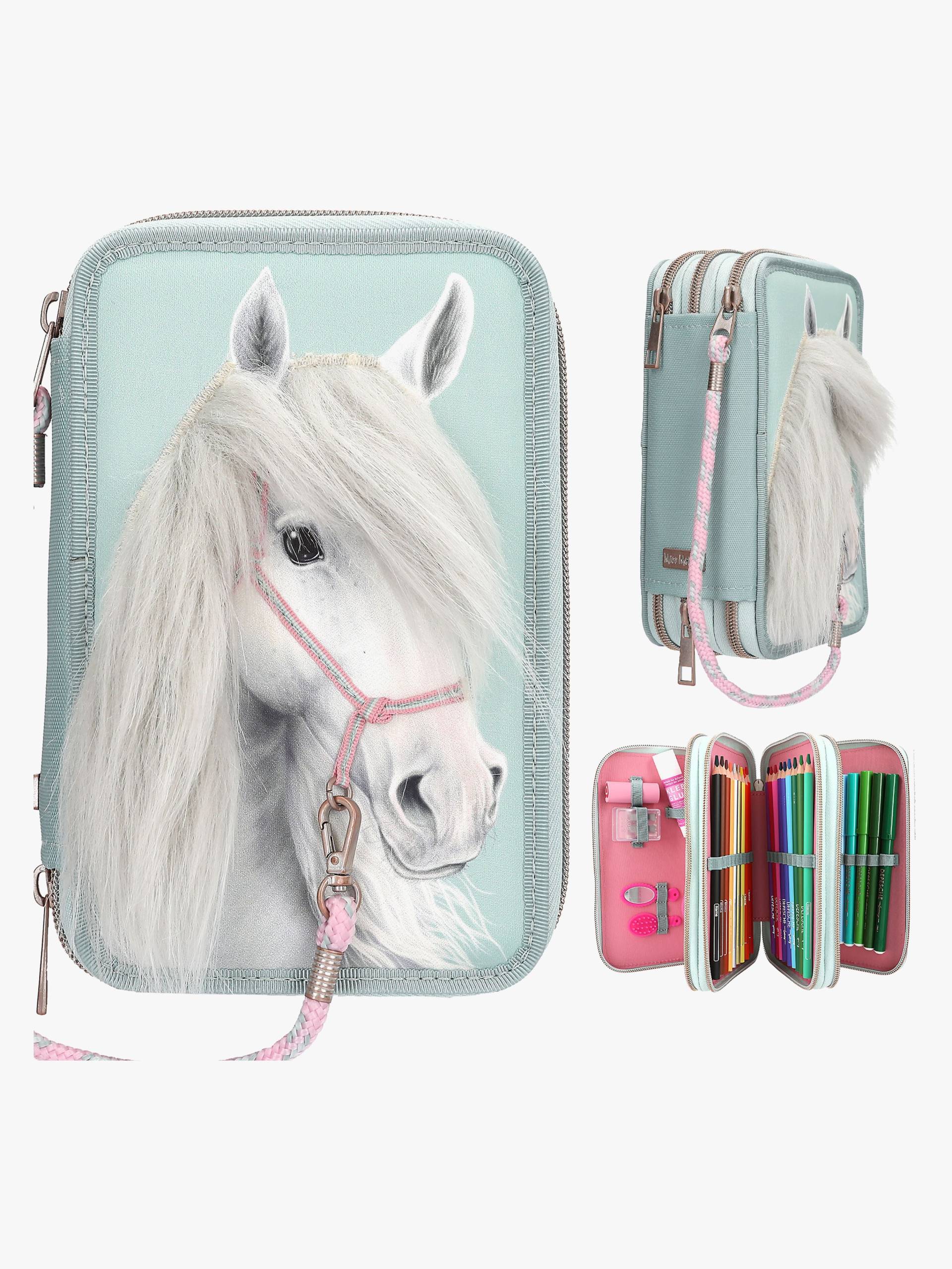 Miss Melody Dreifach-Federmäppchen, Türkis von Miss Melody