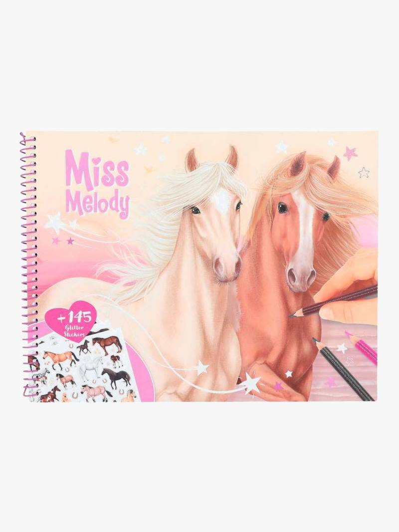 Miss Melody Malbuch mit Aufkleber Miss Melody Malbuch mit Aufkleber von Miss Melody