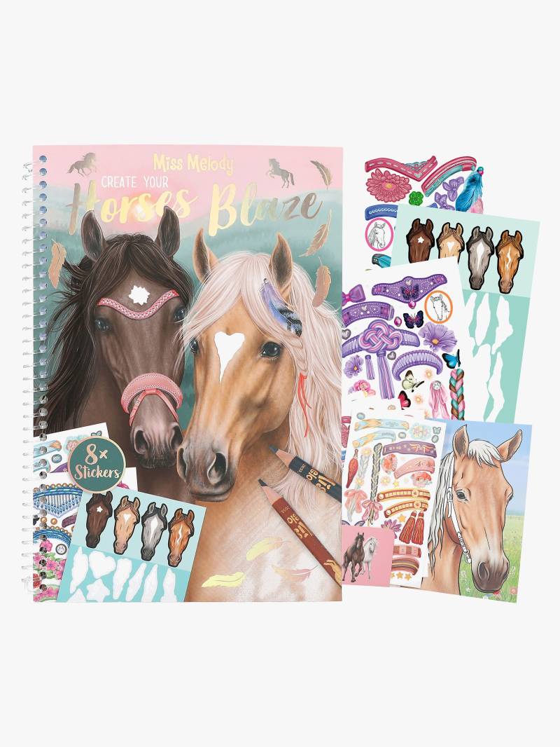 Miss Melody Malbuch mit Aufklebern Miss Melody Malbuch mit Aufklebern von Miss Melody