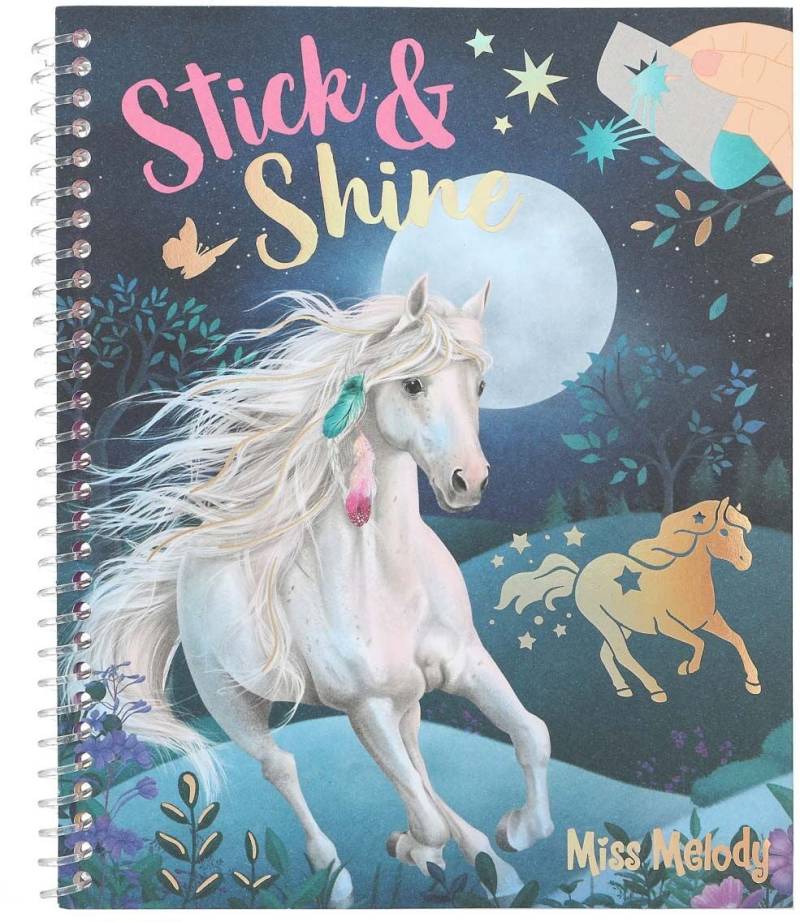 Miss Melody Stick &  Shine Malbuch von Miss Melody