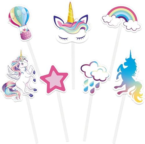 Cake Toppers,Einhorn Tasse Kuchen Toppers 35 Stück Regenbogen Herz Krone Kuchen Cupcake Topper für Kinder Baby Party Geburtstag Party Kuchen Dekoration Cake Toppers,Einhorn Tasse Kuchen Toppers 35 Stück Regenbogen Herz Krone Kuchen Cupcake Topper für Kinder Baby Party Geburtstag Party Kuchen Dekoration von Miss-shop