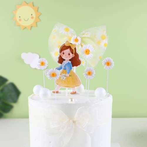 Cake Toppers,Gänseblümchen Tasse Kuchen Toppers Zahnstocher Flaggen 7 Stück Kuchen Cupcake Topper für Kinder Baby Party Geburtstag Party Kuchen Dekoration Cake Toppers,Gänseblümchen Tasse Kuchen Toppers Zahnstocher Flaggen 7 Stück Kuchen Cupcake Topper für Kinder Baby Party Geburtstag Party Kuchen Dekoration von Miss-shop