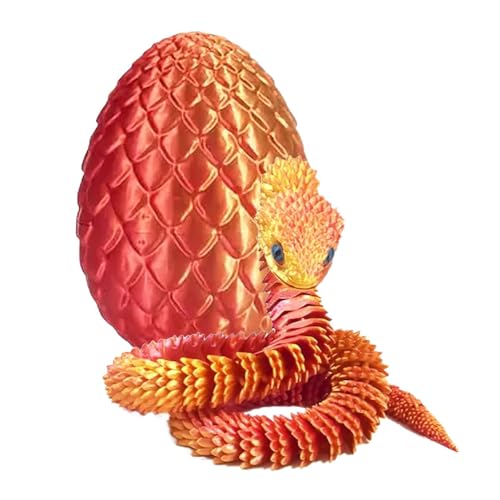 Missmisq 3D Gedrucktes Schlangenei Beweglicher Schlange Schlangenei Mit Schlange Im Inneren 3D Druck Schlangeneier Zappelspielzeug Realistische Beweglicher Schlange Figuren Schreibtischspielzeug Missmisq 3D Gedrucktes Schlangenei Beweglicher Schlange Schlangenei Mit Schlange Im Inneren 3D Druck Schlangeneier Zappelspielzeug Realistische Beweglicher Schlange Figuren Schreibtischspielzeug von Missmisq