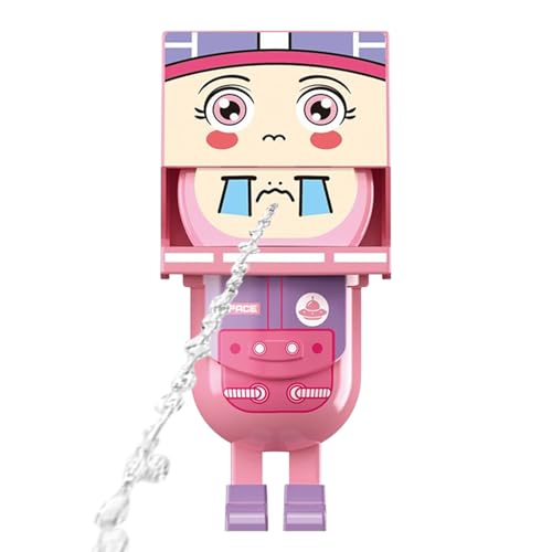 Missmisq Water Soaker Spielzeug, Wasserspritzer für Kinder - Square Head Cartoon Hinterhof Wasser Squirt | Interaktive Schwimmspiele draußen für Kleinkind 3-12 Missmisq Water Soaker Spielzeug, Wasserspritzer für Kinder - Square Head Cartoon Hinterhof Wasser Squirt | Interaktive Schwimmspiele draußen für Kleinkind 3-12 von Missmisq