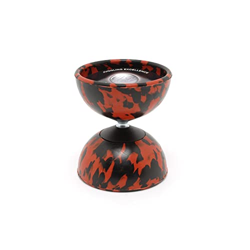 Mister Babache 0727 Diabolo Medium Harlekin, schwarz/rot, No Size von Mister Babache