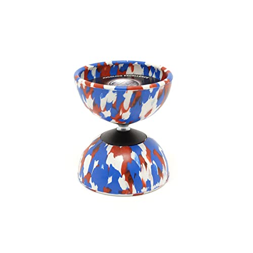 Mister Babache JDAM Diabolo Harlekin, Medium, BLC, Weiß/Rot/Blau Mister Babache JDAM Diabolo Harlekin, Medium, BLC, Weiß/Rot/Blau von Mister Babache