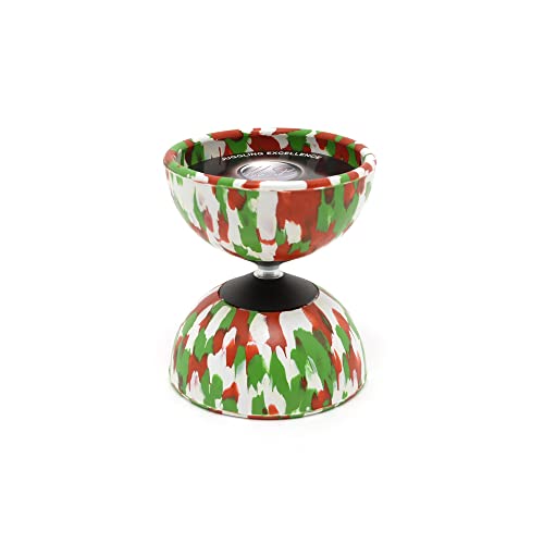 Mister Babache JDAM_GBlanc Seul Arlequin Blanc/Rouge/Vert Diabolo Harlekin, Medium, Weiß/Rot/Grün, No Size Mister Babache JDAM_GBlanc Seul Arlequin Blanc/Rouge/Vert Diabolo Harlekin, Medium, Weiß/Rot/Grün, No Size von Mister Babache