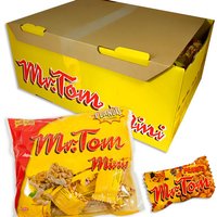 Großpackung Mr. Tom, 16x 200g, süßer Erdnuss-Riegel von Mister Tom